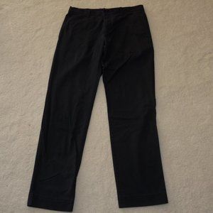 Gap Classic Khakis Navy Blue Chinos Straight Fit 33x34 Pants